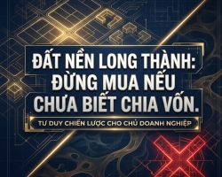 ĐẤT NỀN LONG THÀNH GIÁ RẺ: CÁCH CHIA VỐN AN TOÀN, TRÁNH KẸT TIỀN